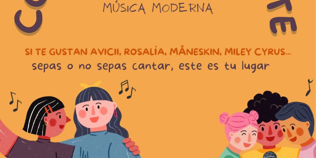 Children Music School Choir Singing Class Poster – 1