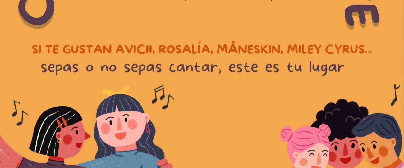 Children Music School Choir Singing Class Poster – 1