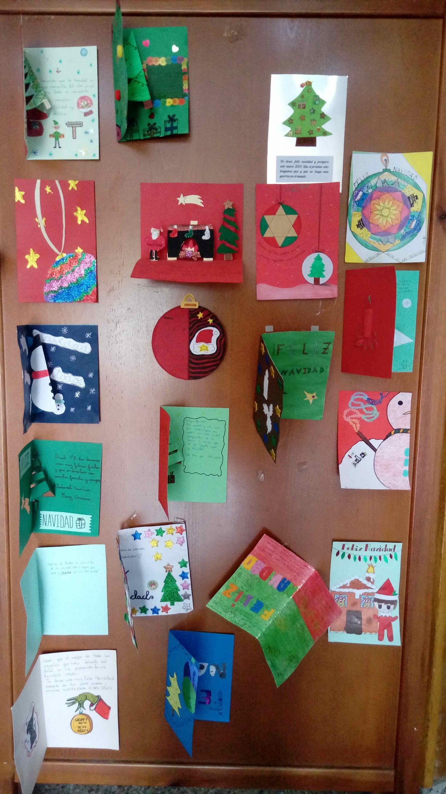 Tarjetas navideñas.