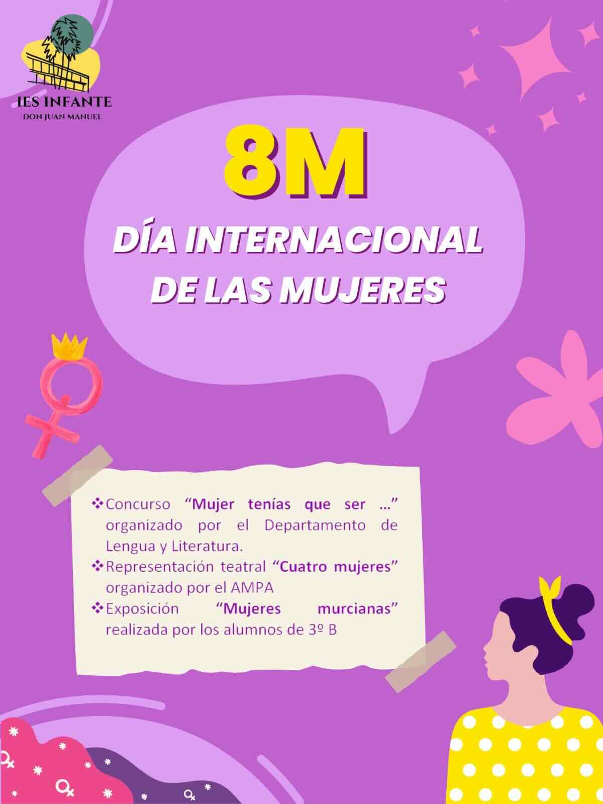 Actividades programadas para celebrar el Día Internacional de la Mujer ...