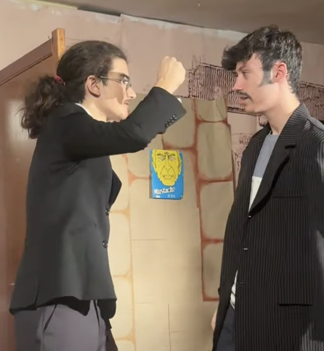 Representación de una de las obras.